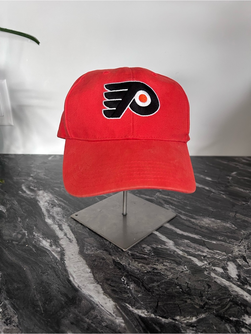 NHL Orange and White Philadelphia Flyers Men's Fitted Cap